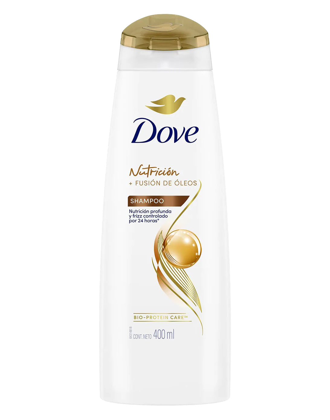 Dove Shampoo Nutrición Fusión de Oleos 400 ml - Puntolimpieza